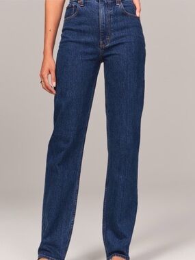 Abercrombie & Fitch Midwash Blue Denim Jeans